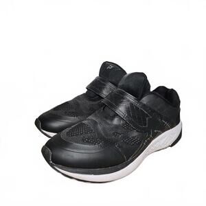 Propet Stylish Black Sports Shoes with Velcro Straps